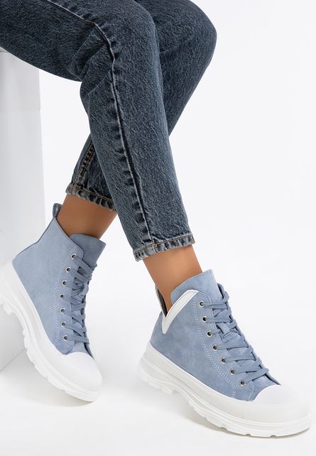 Sneakers High-Top Mitera Albastri Zappatos Sneakers High-Top