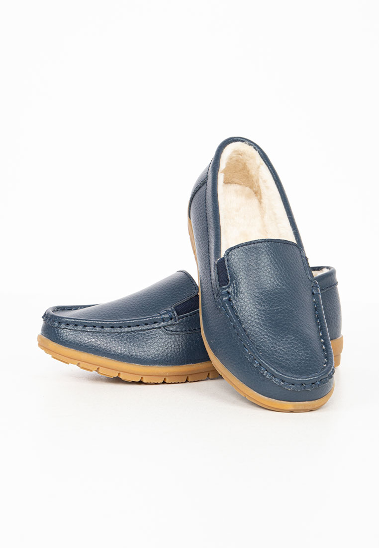 Mocasini piele naturala Christine V2 Navy