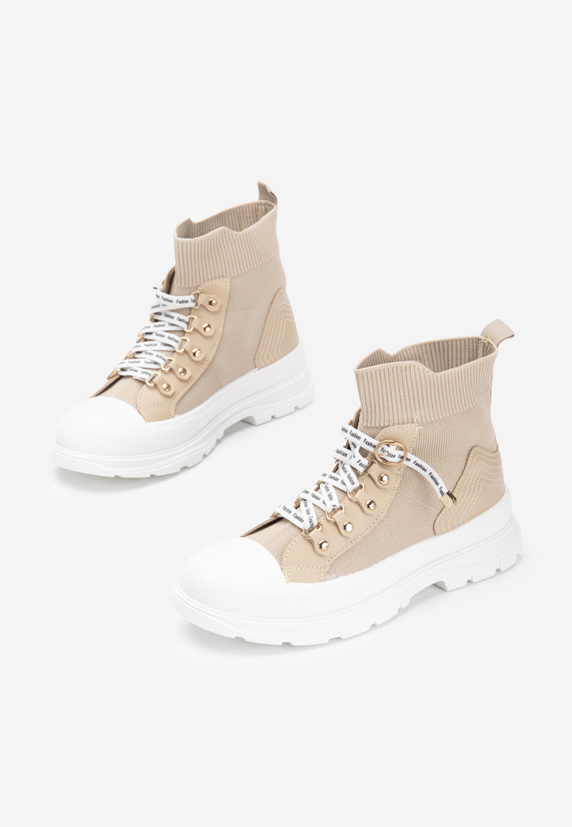 Sneakers High-Top Delvina kaki