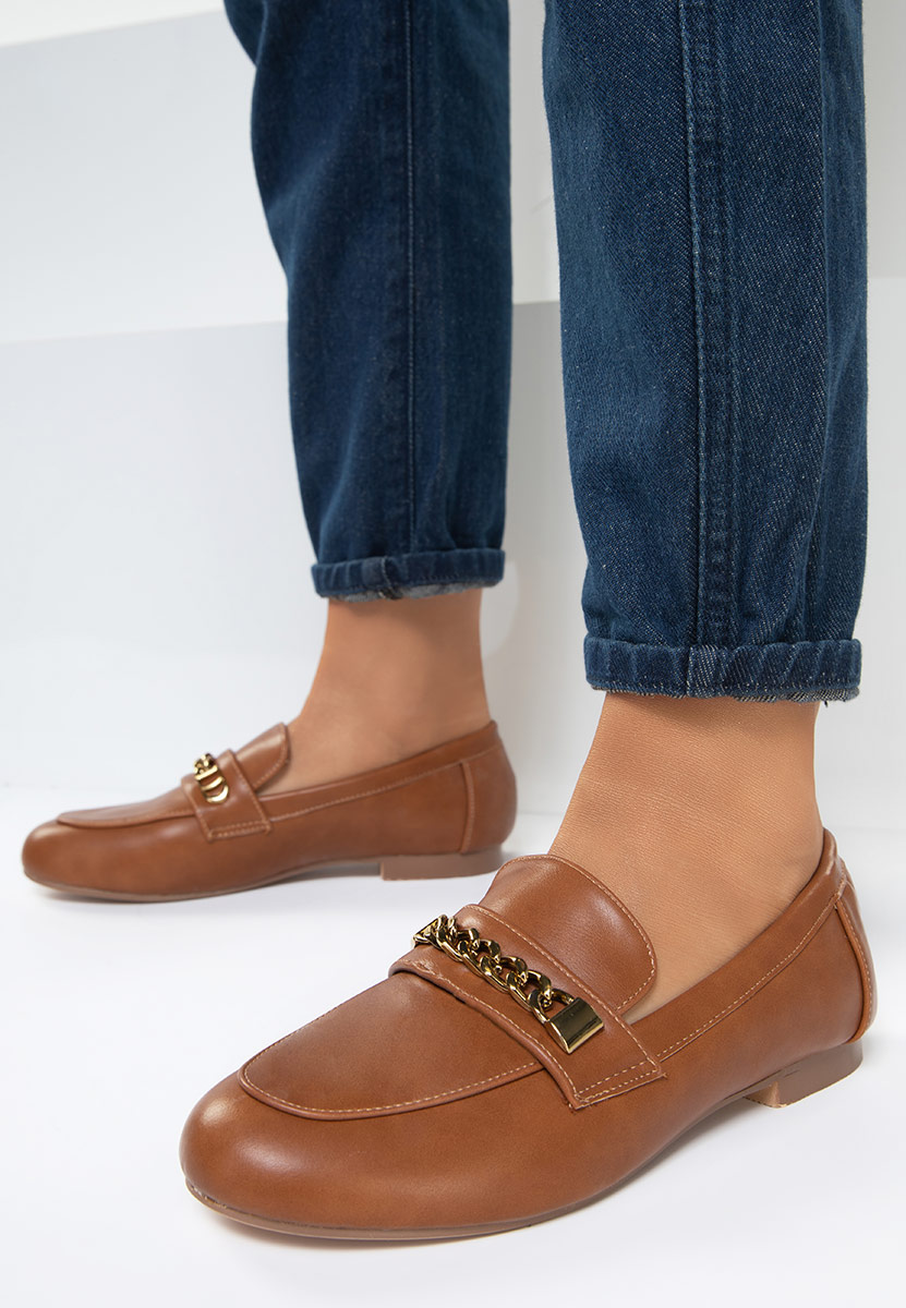 Mocasini dama Bernada Camel