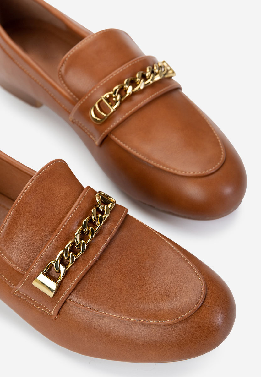 Mocasini dama Bernada Camel