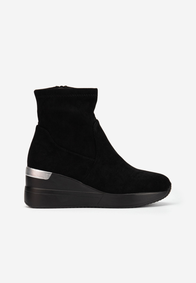 Sneakers cu platforma negri Torino