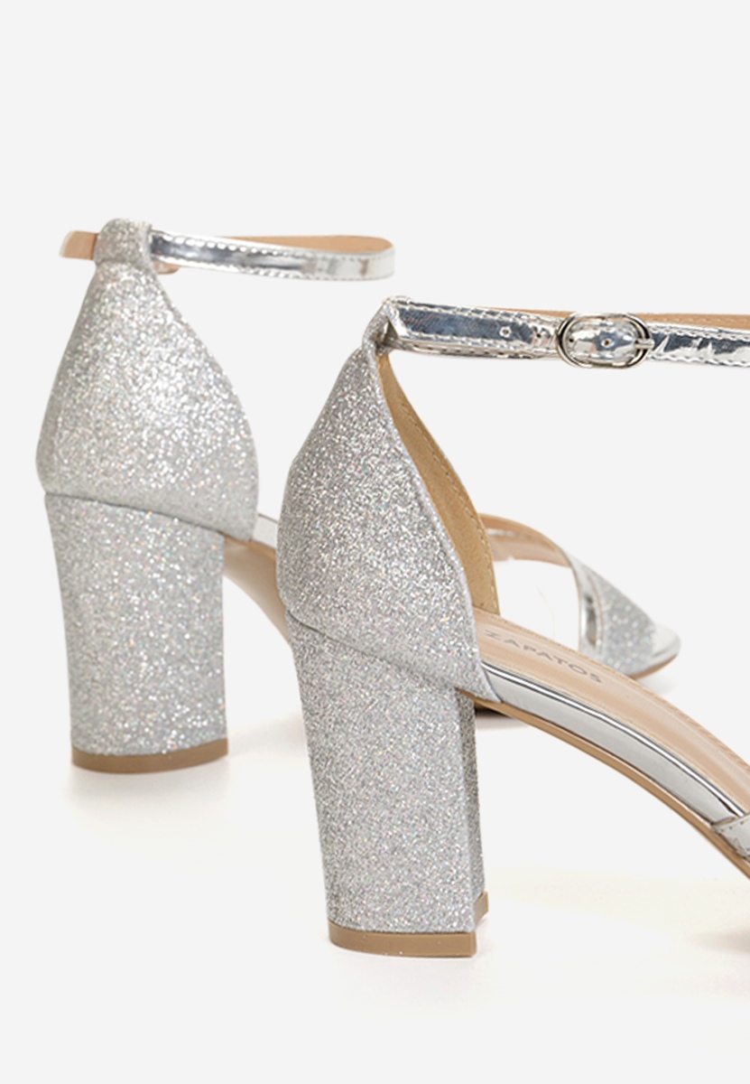 Sandale elegante Malena V2 argintii