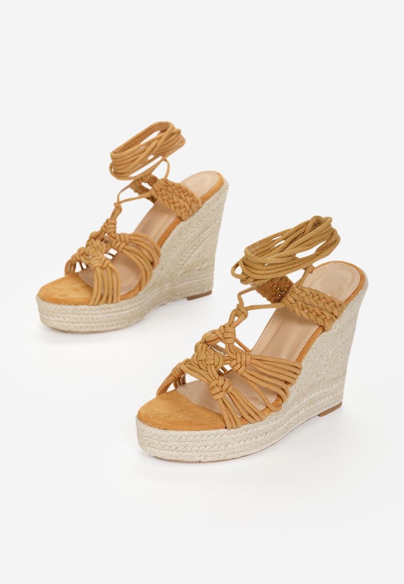 Sandale tip espadrile Nueva maro