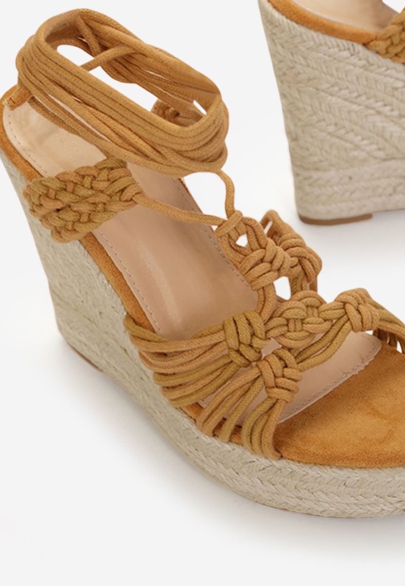 Sandale tip espadrile Nueva maro