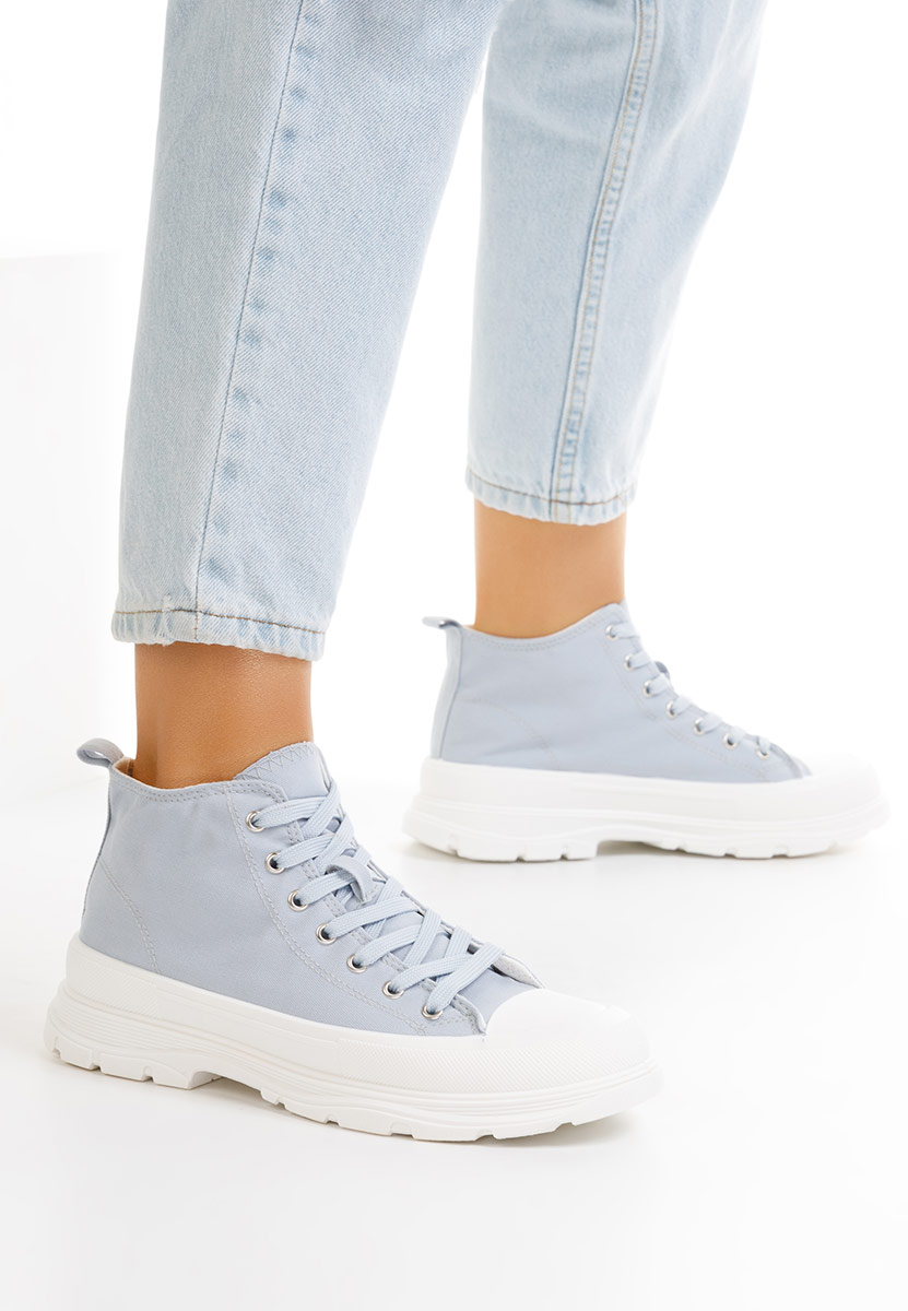 Tenisi High-Top Lanez Albastri