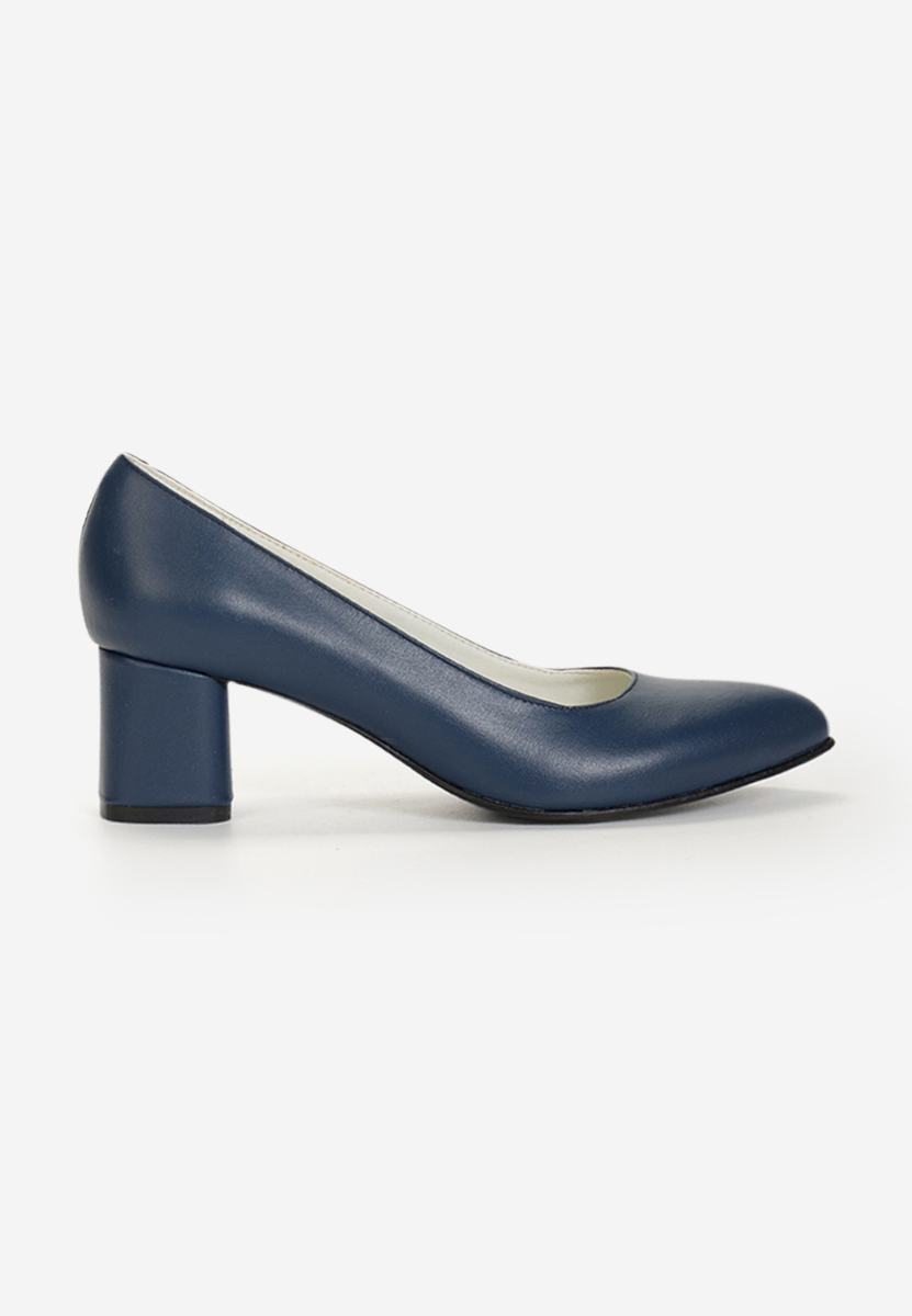 Pantofi piele Florenta Navy