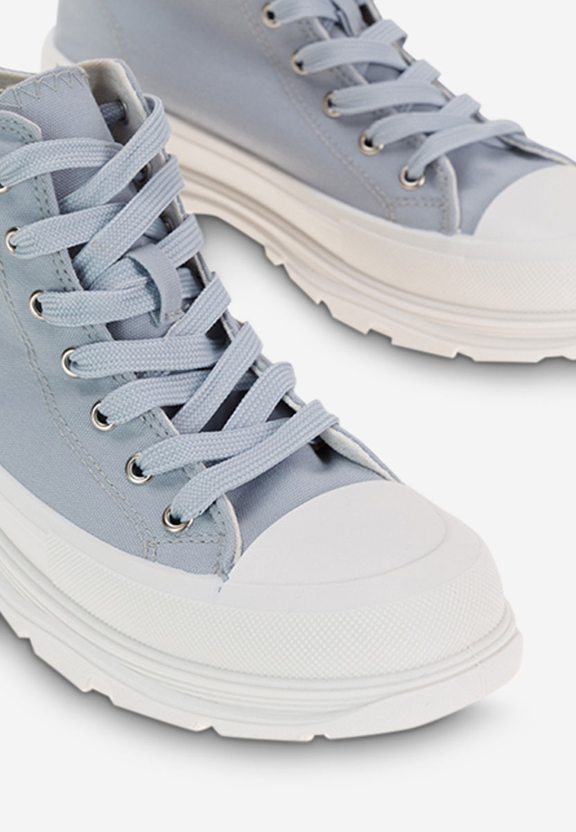 Tenisi High-Top Lanez Albastri