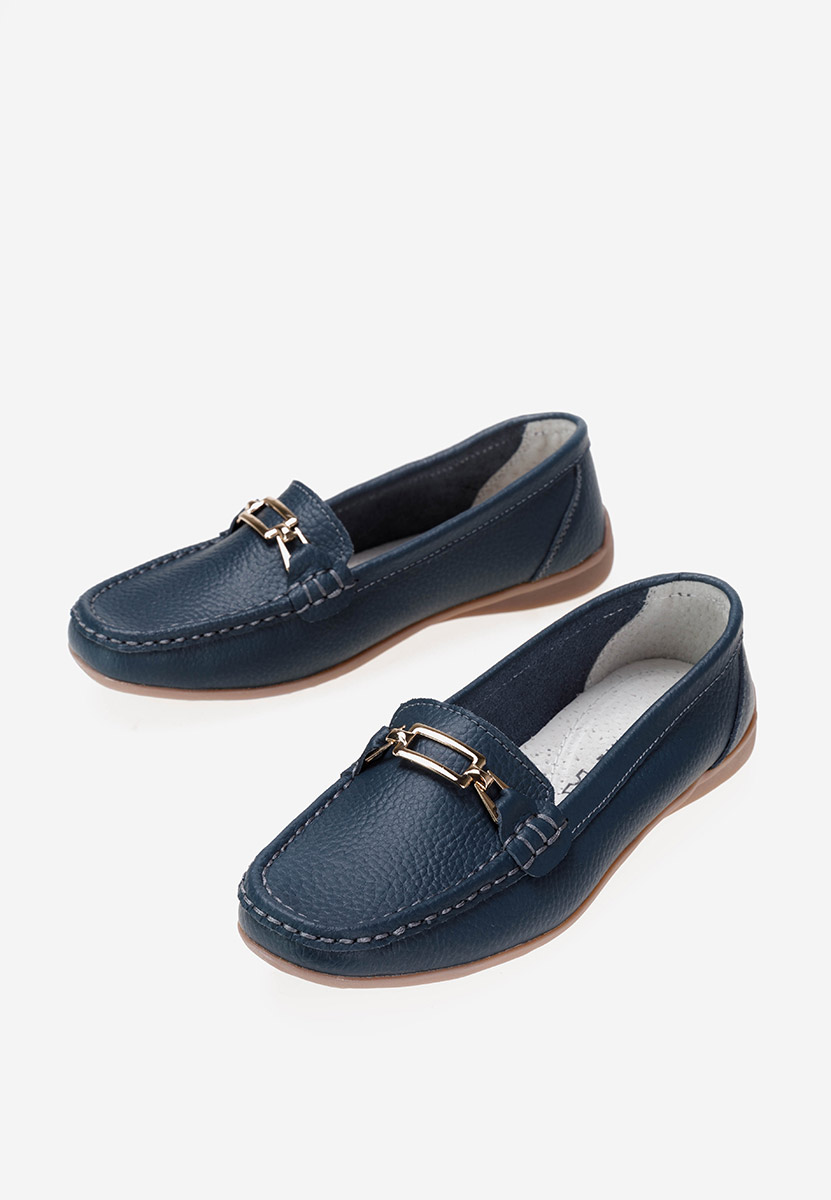 Mocasini dama piele navy Celetina