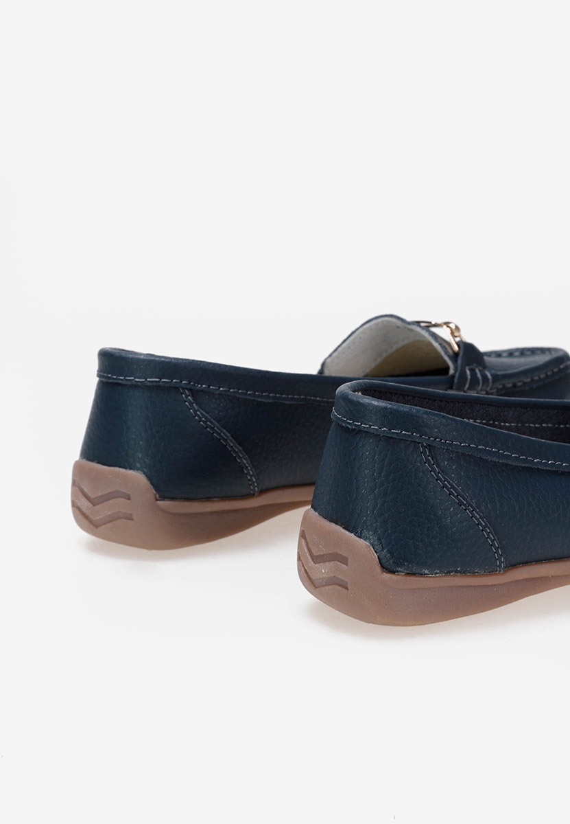 Mocasini dama piele navy Celetina