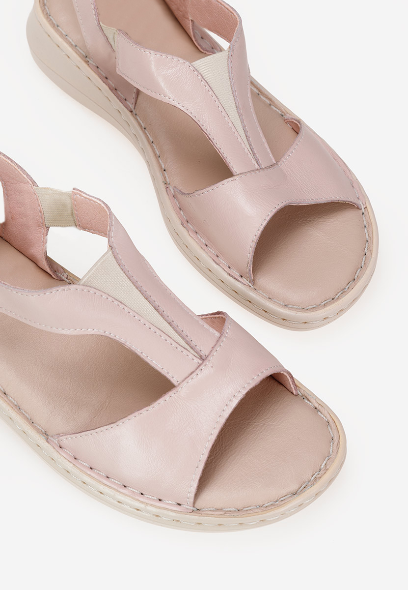 Sandale cu talpa joasa Tavimera roz