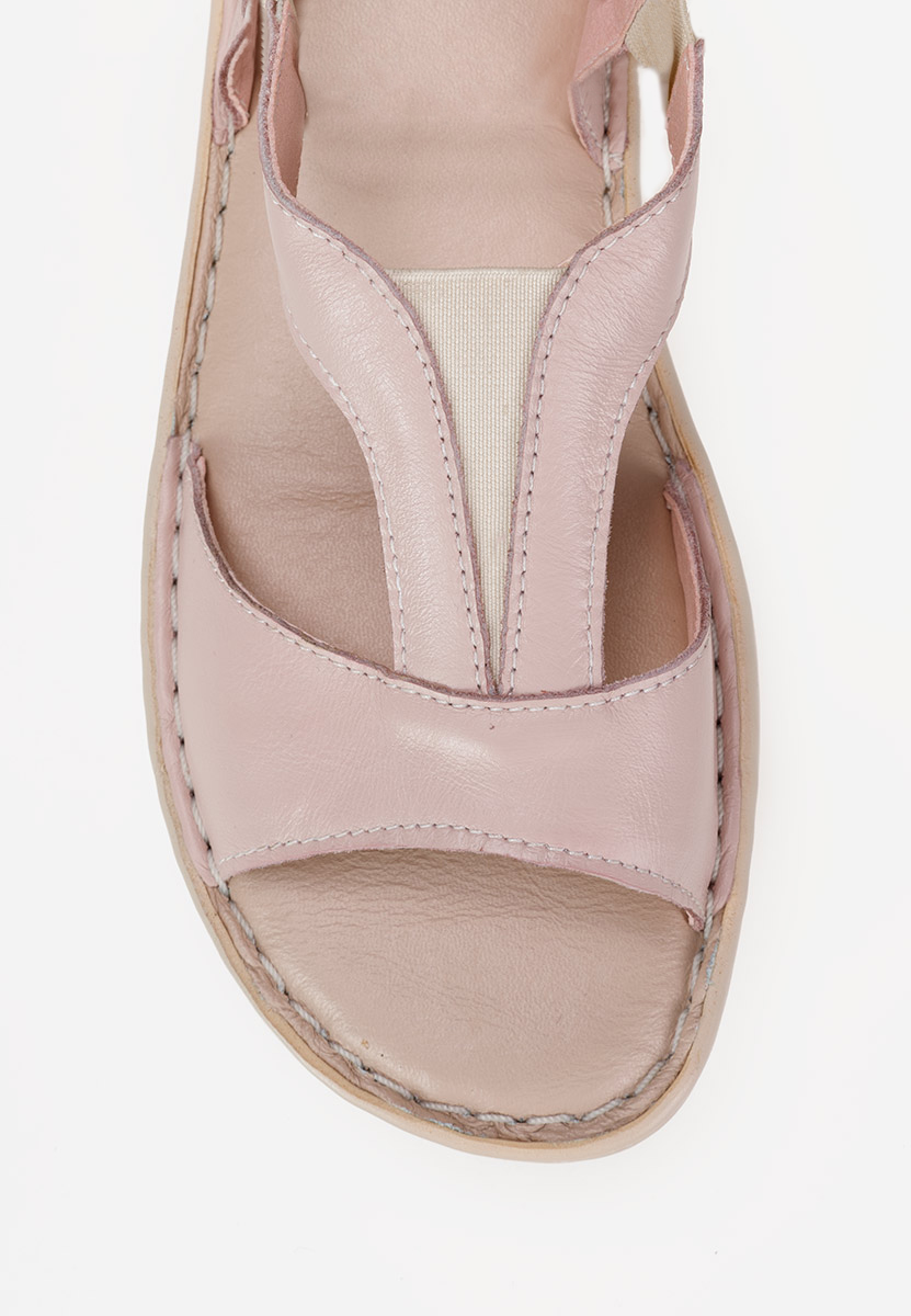 Sandale cu talpa joasa Tavimera roz