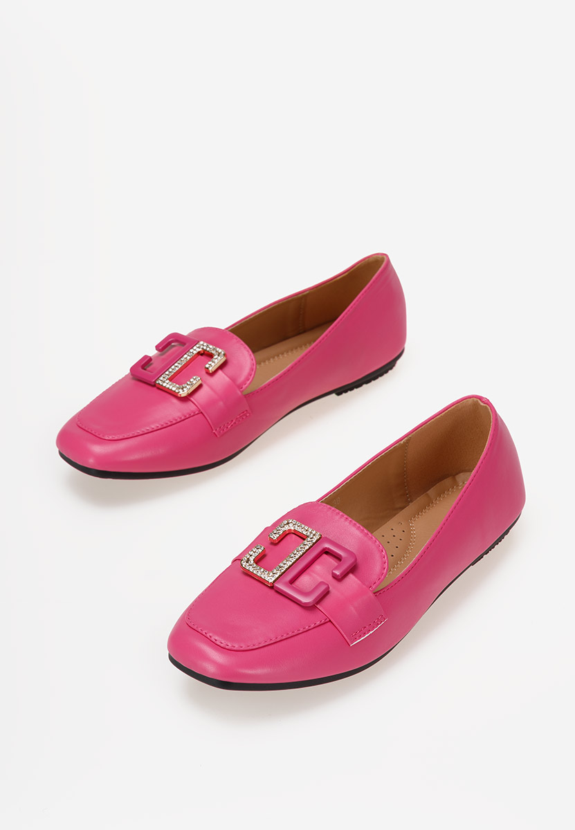 Mocasini dama eleganti Joyday fucsia