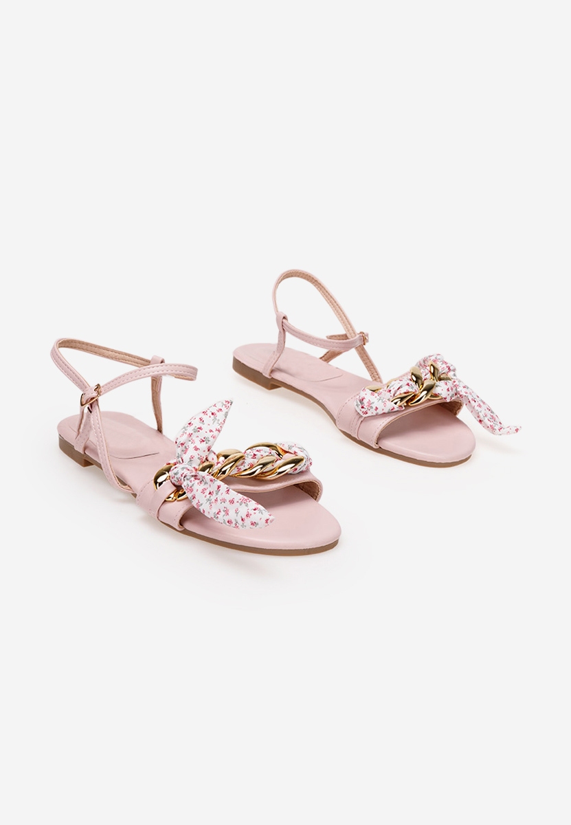 Sandale cu talpa joasa Aveira roz