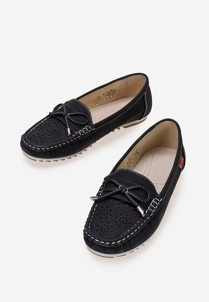 Mocasini de vara dama Linares negri