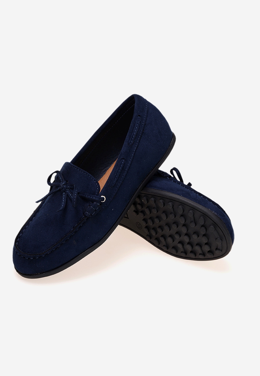 Mocasini baieti Boat navy