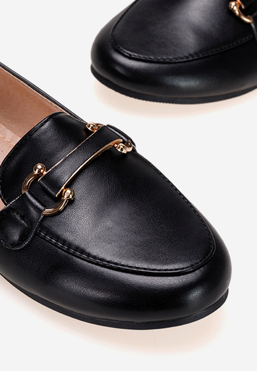 Mocasini fete Prestige B negri