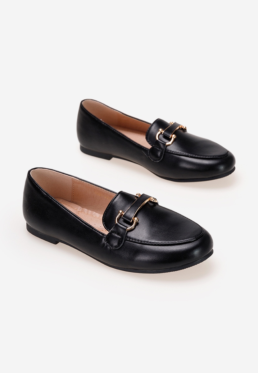 Mocasini fete Prestige B negri