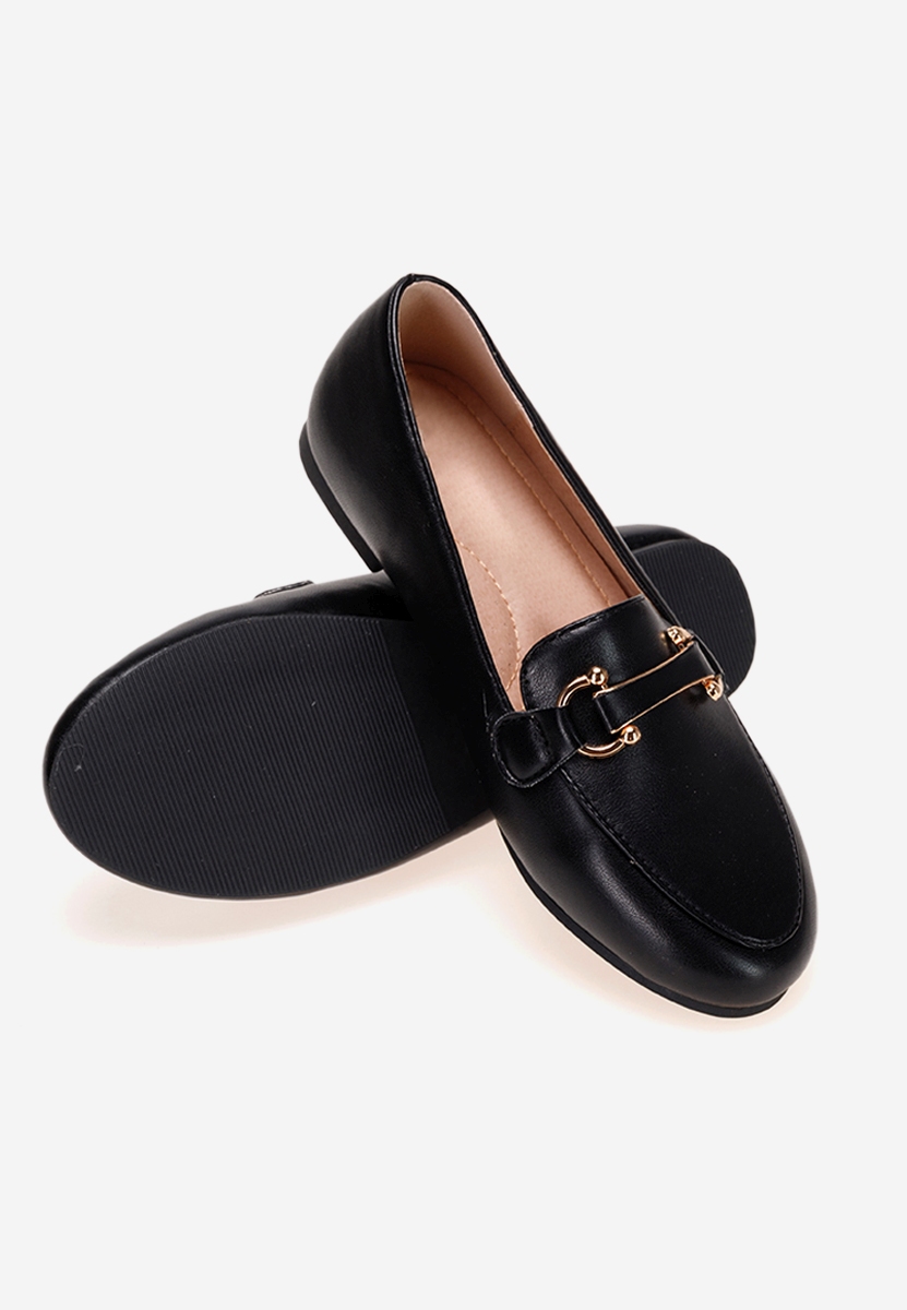 Mocasini fete Prestige B negri