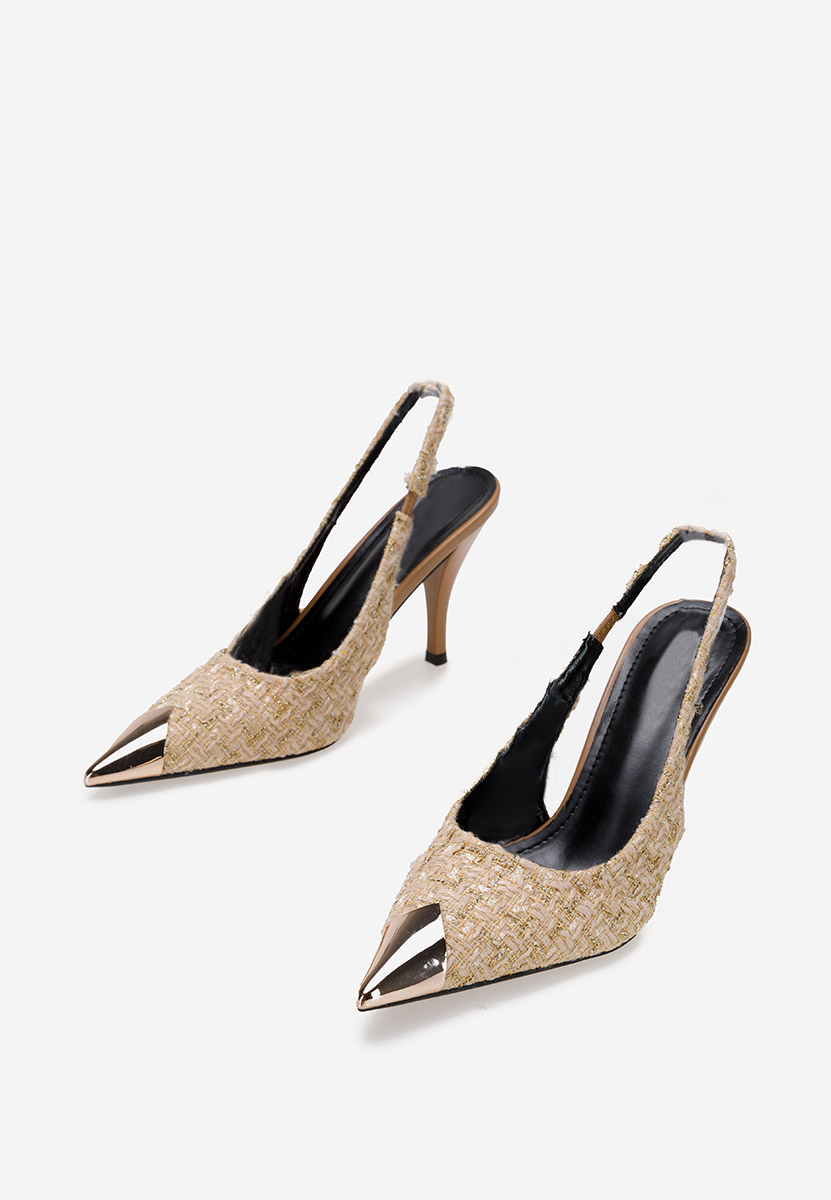 Pantofi dama eleganti Sagria kaki