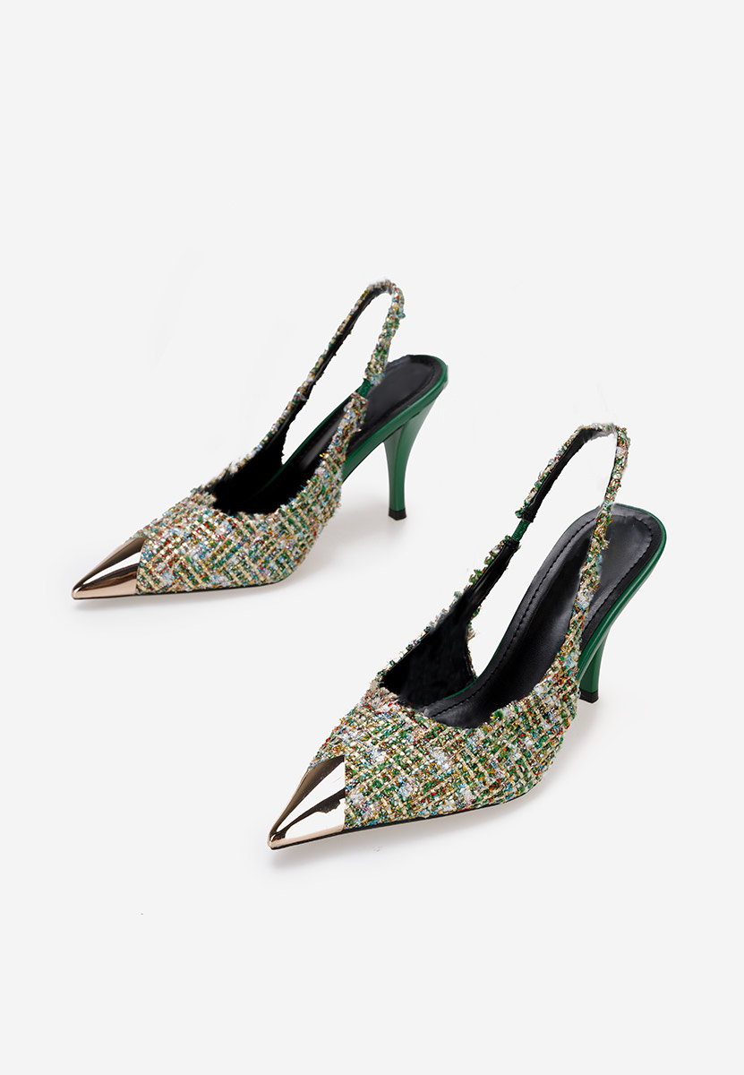 Pantofi dama eleganti Sagria verzi