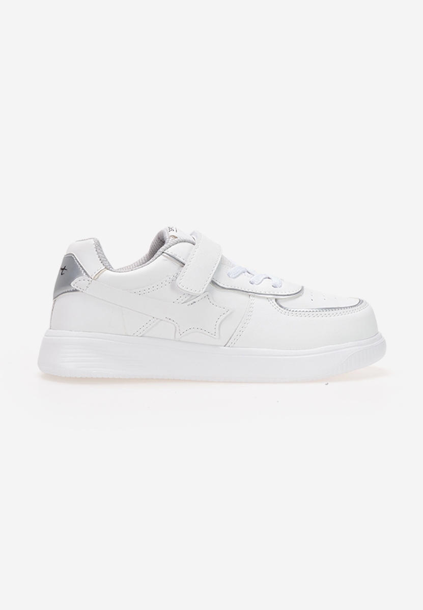 Sneakers copii albi Dewberry