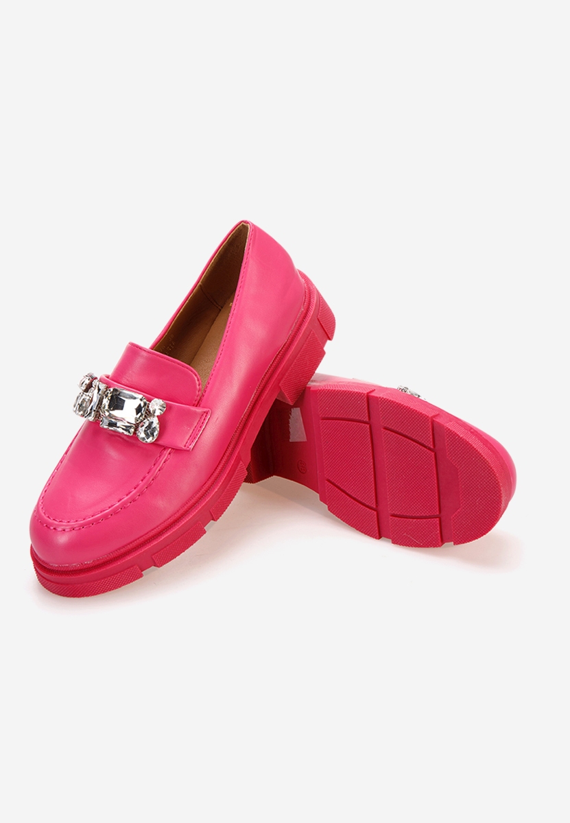 Mocasini dama eleganti fucsia Fatima