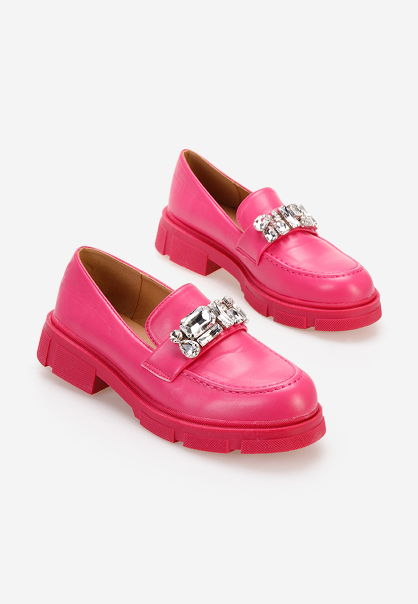 Mocasini dama eleganti fucsia Fatima