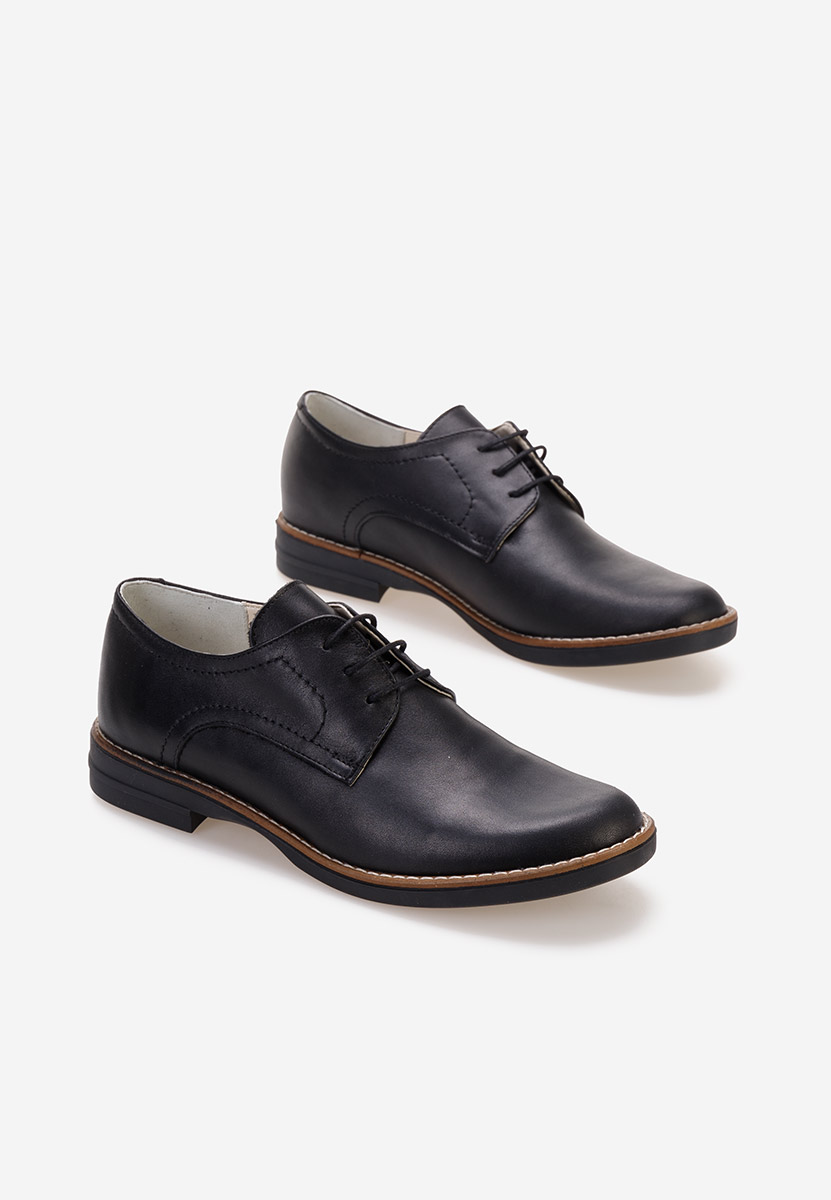 Pantofi derby piele Otivera negri