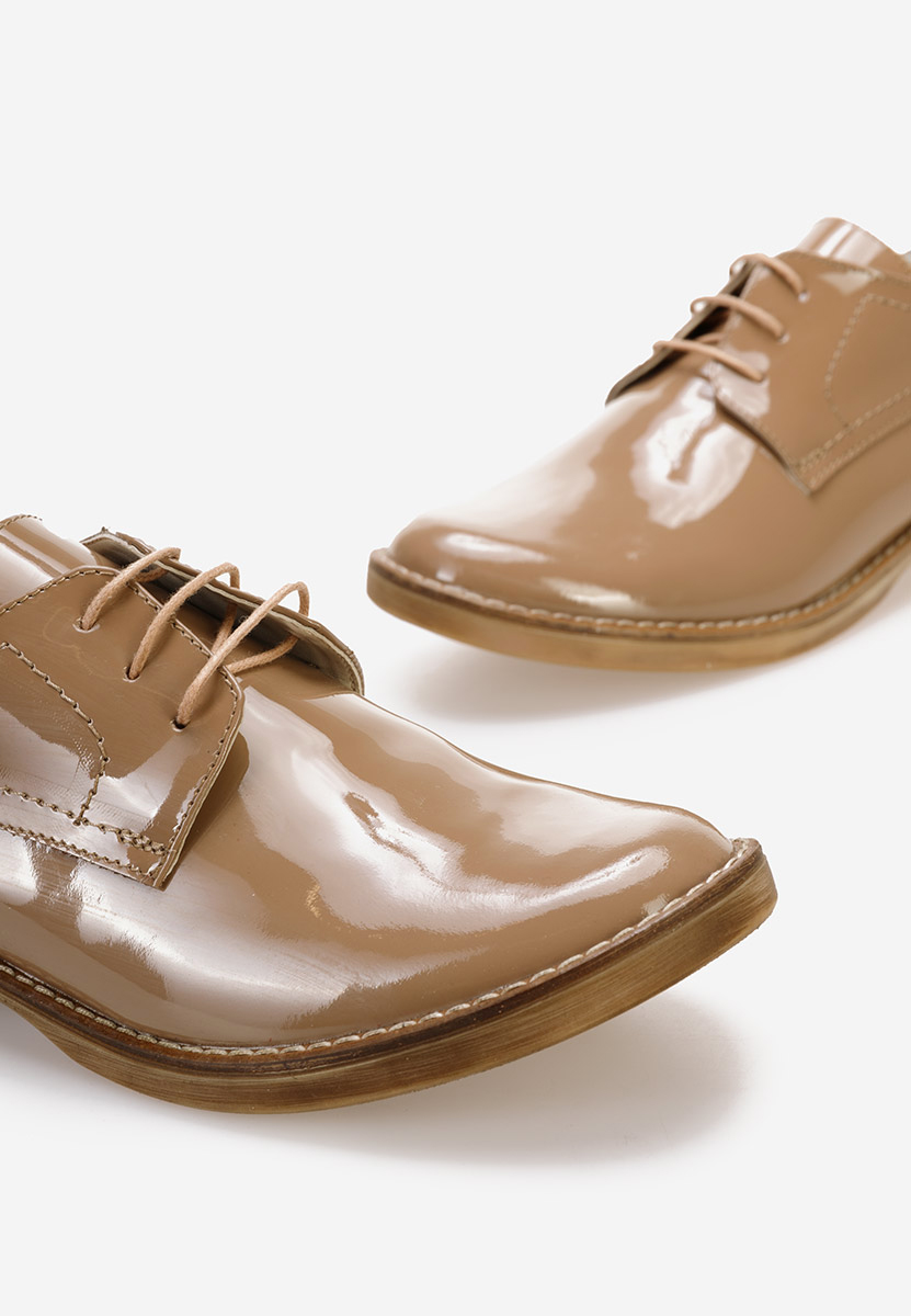 Pantofi derby piele Otivera V3 maro