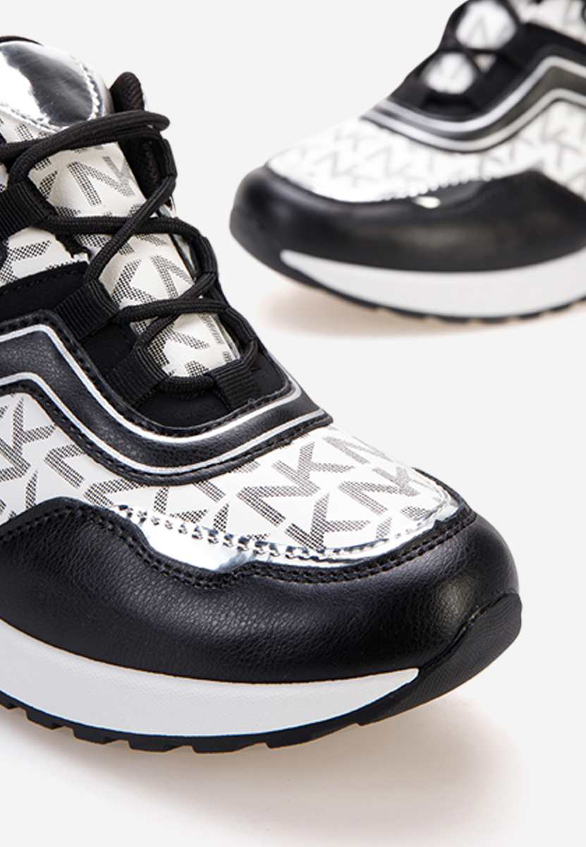 Sneakers cu platforma Isla negri