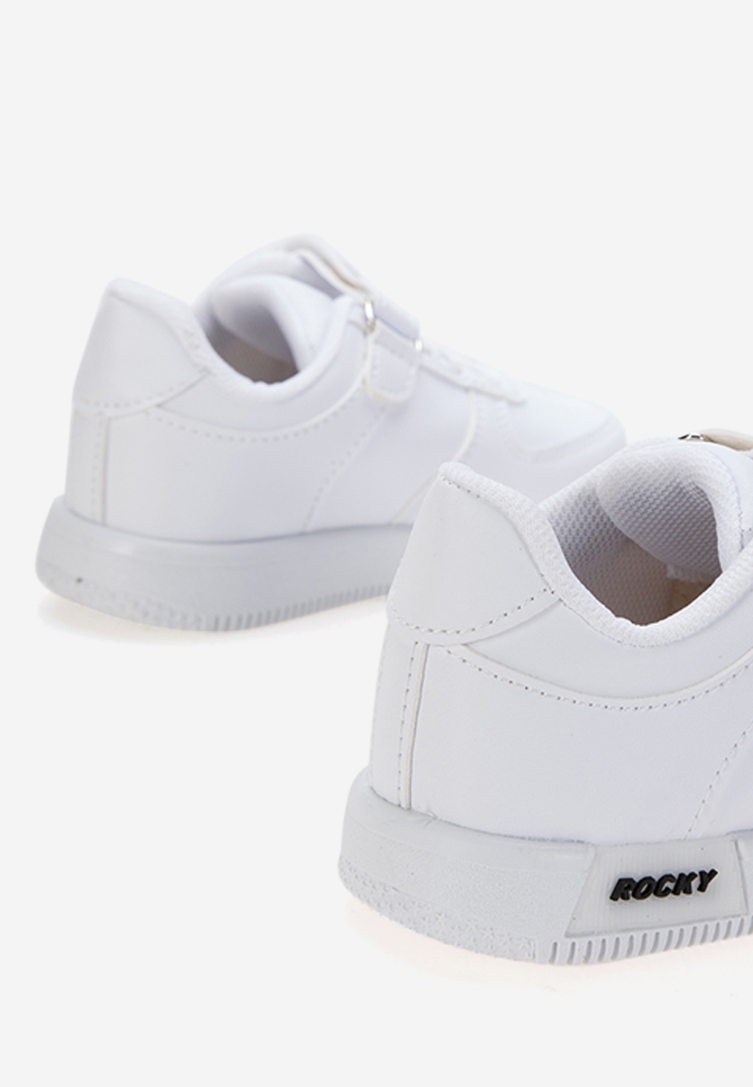 Sneakers copii albi Bondy