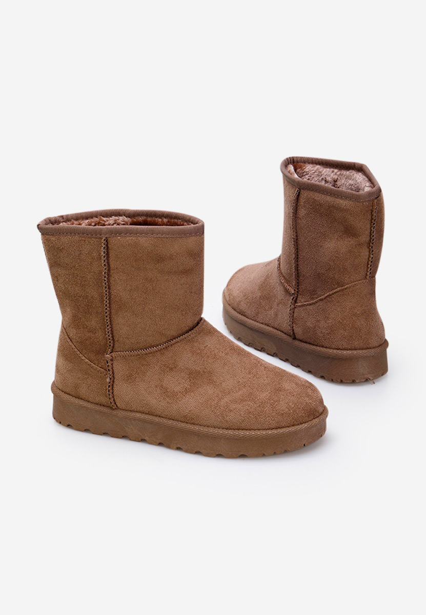 Cizme tip ugg kaki Celesa Cizme tip ugg kaki Celesa