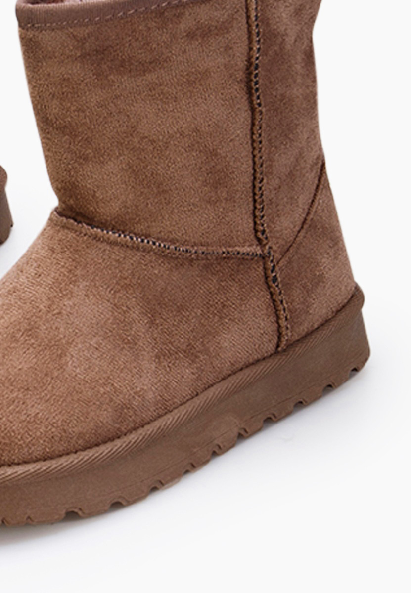 Cizme tip ugg kaki Celesa Cizme tip ugg kaki Celesa