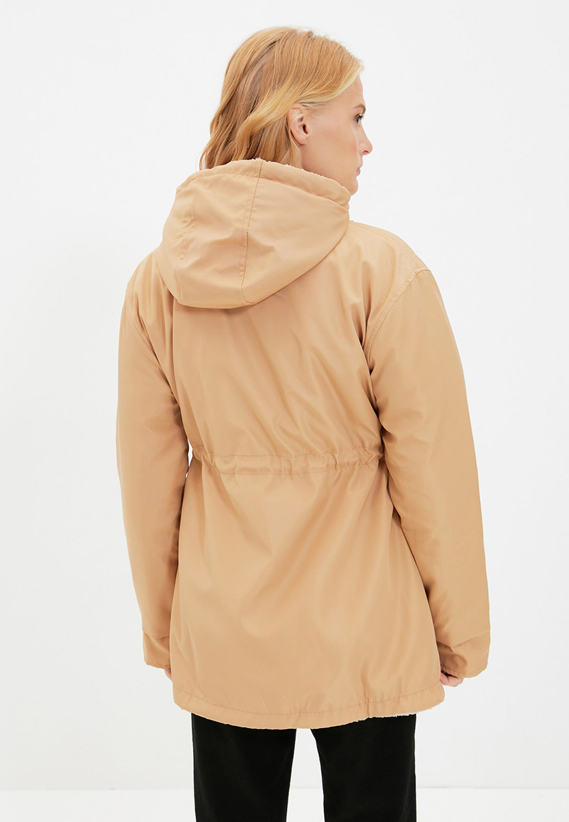 Geaca Parka dama camel Majestic