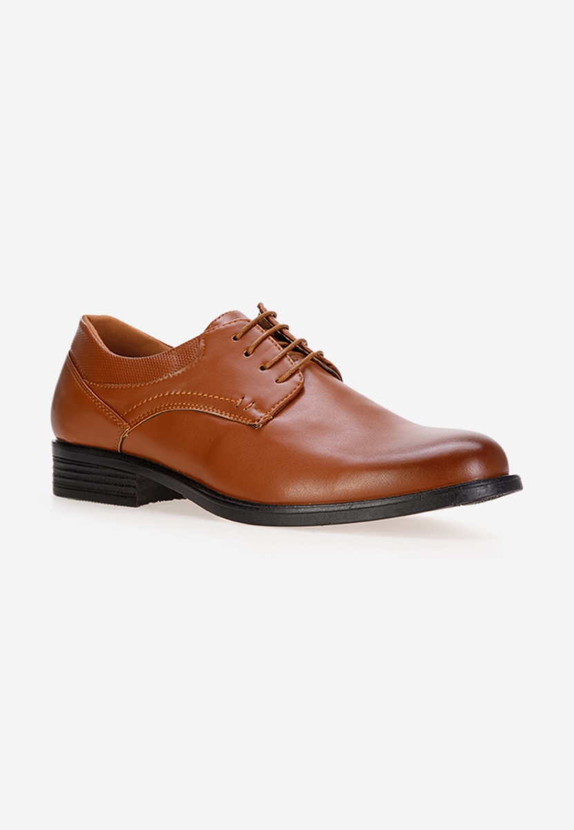 Pantofi barbati eleganti camel Croix