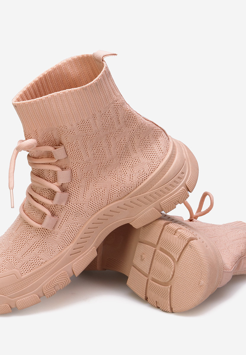 Sneakers tip soseta roz Navia