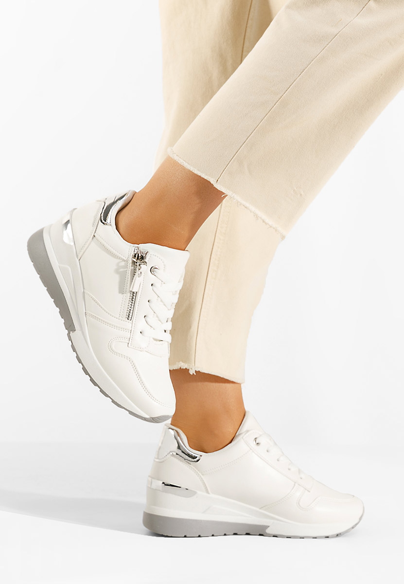Sneakers dama albi Rafina