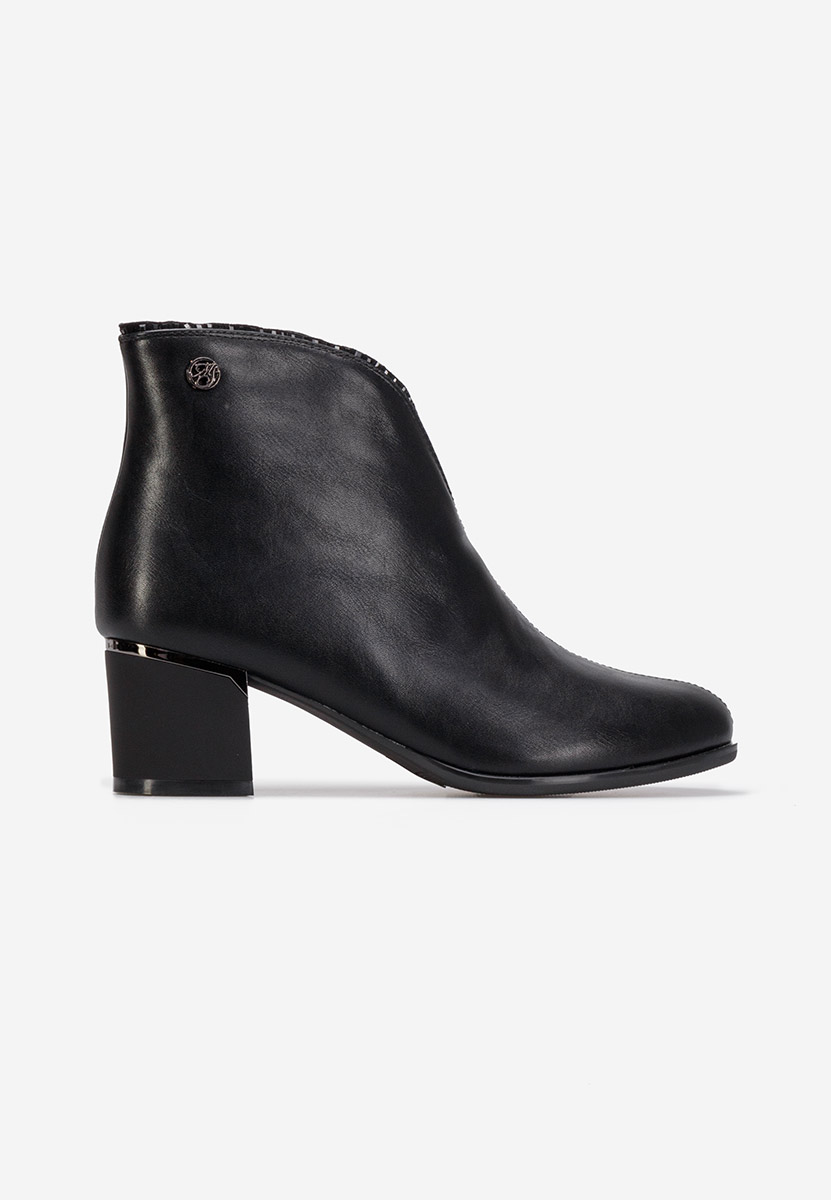 Botine dama elegante negre Anapa