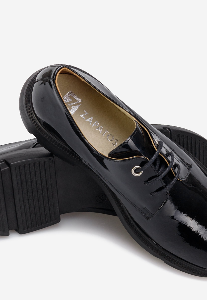 Pantofi derby piele Pelado V3 negri