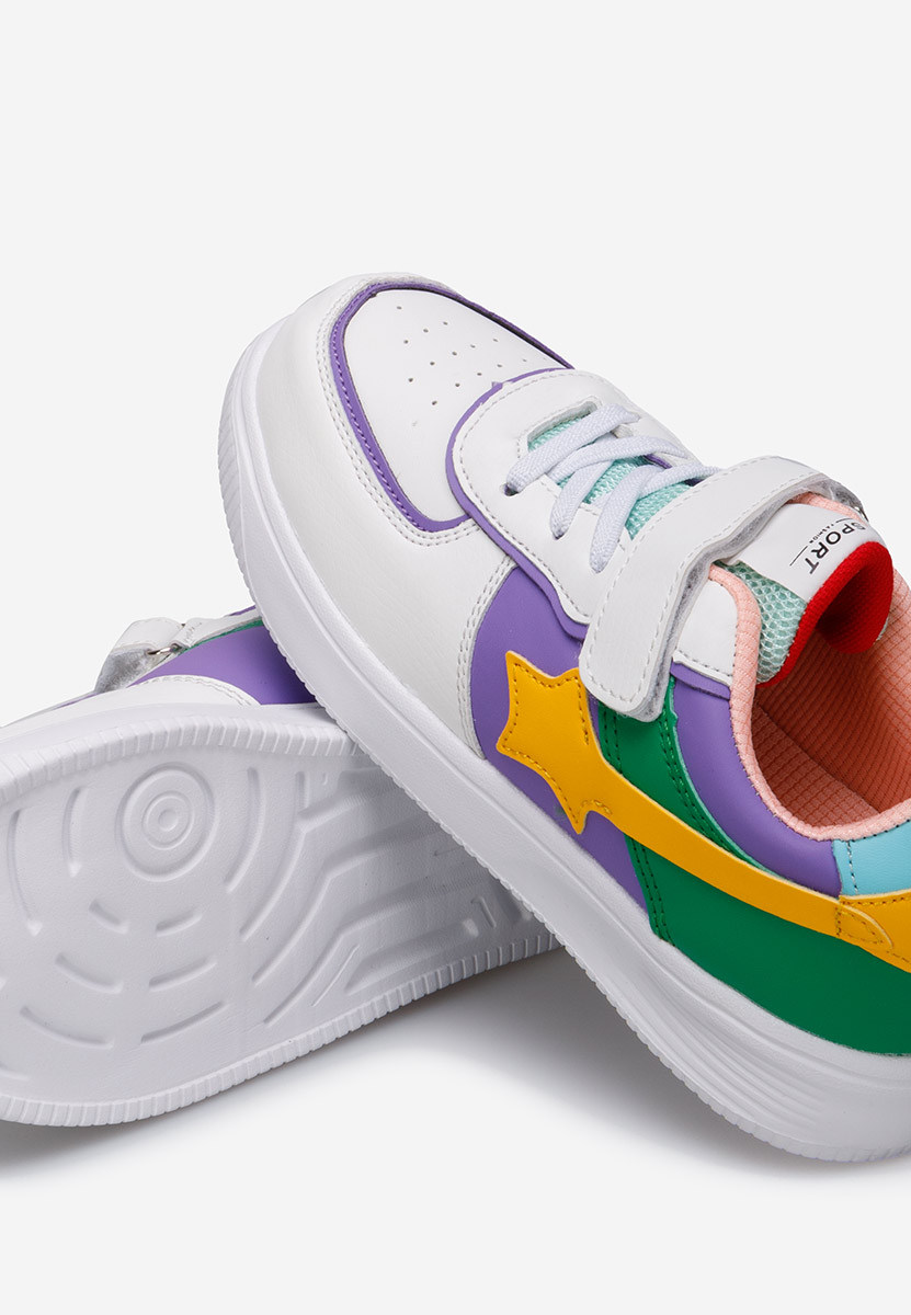 Sneakers fete Dewberry multicolori