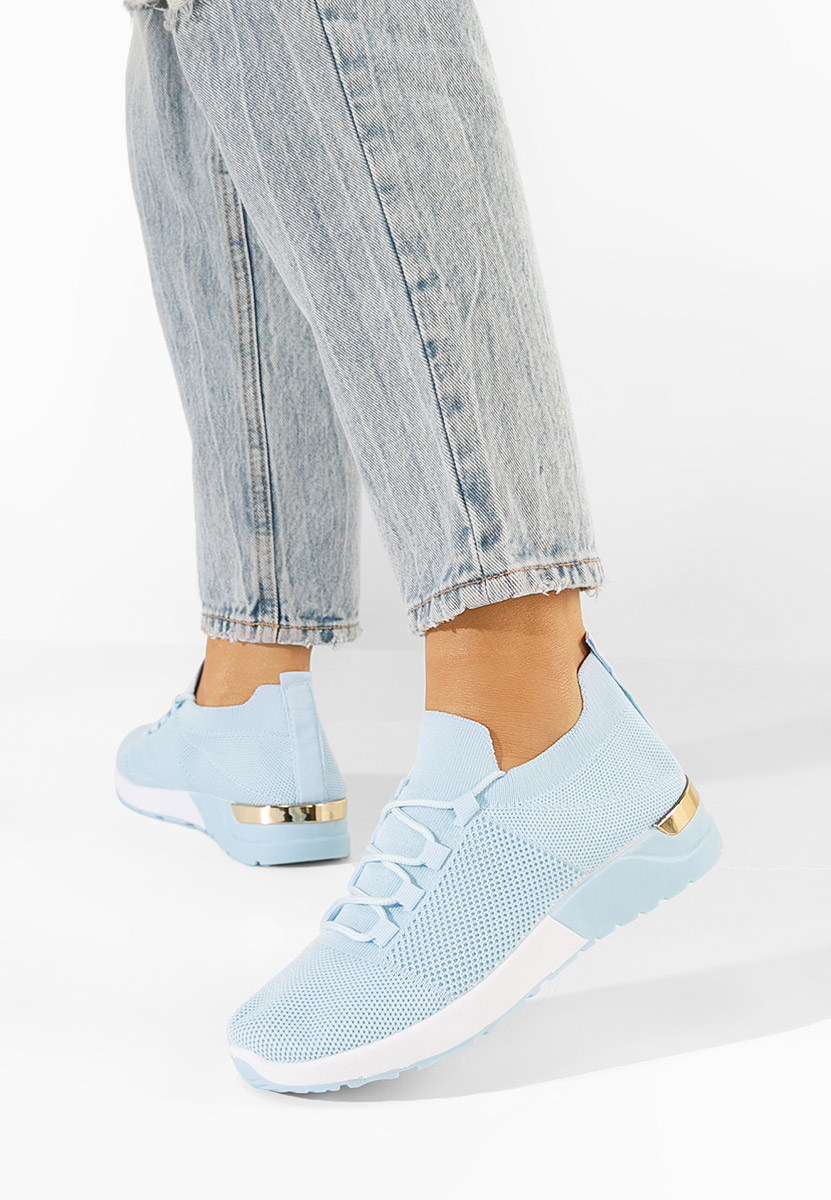 Sneakers dama Bushra albastri