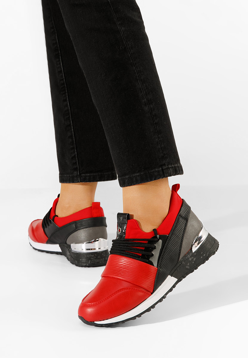 Sneakers dama Camy rosii