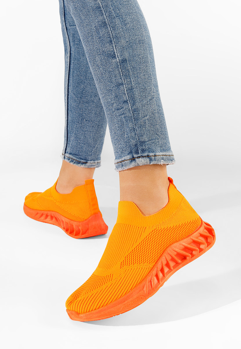 Pantofi sport dama Erana portocalii