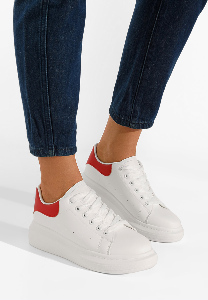 Sneakers cu platformă Ardeea albi V4