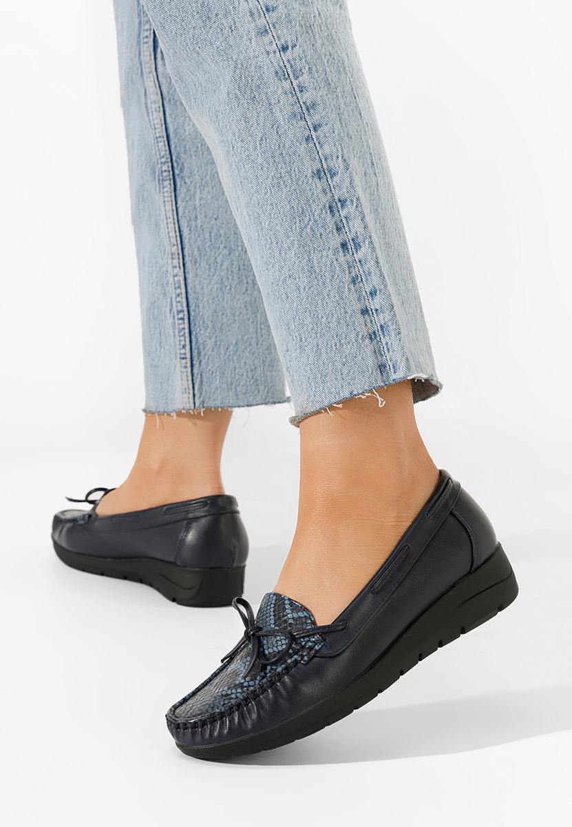 Mocasini dama Eneida navy