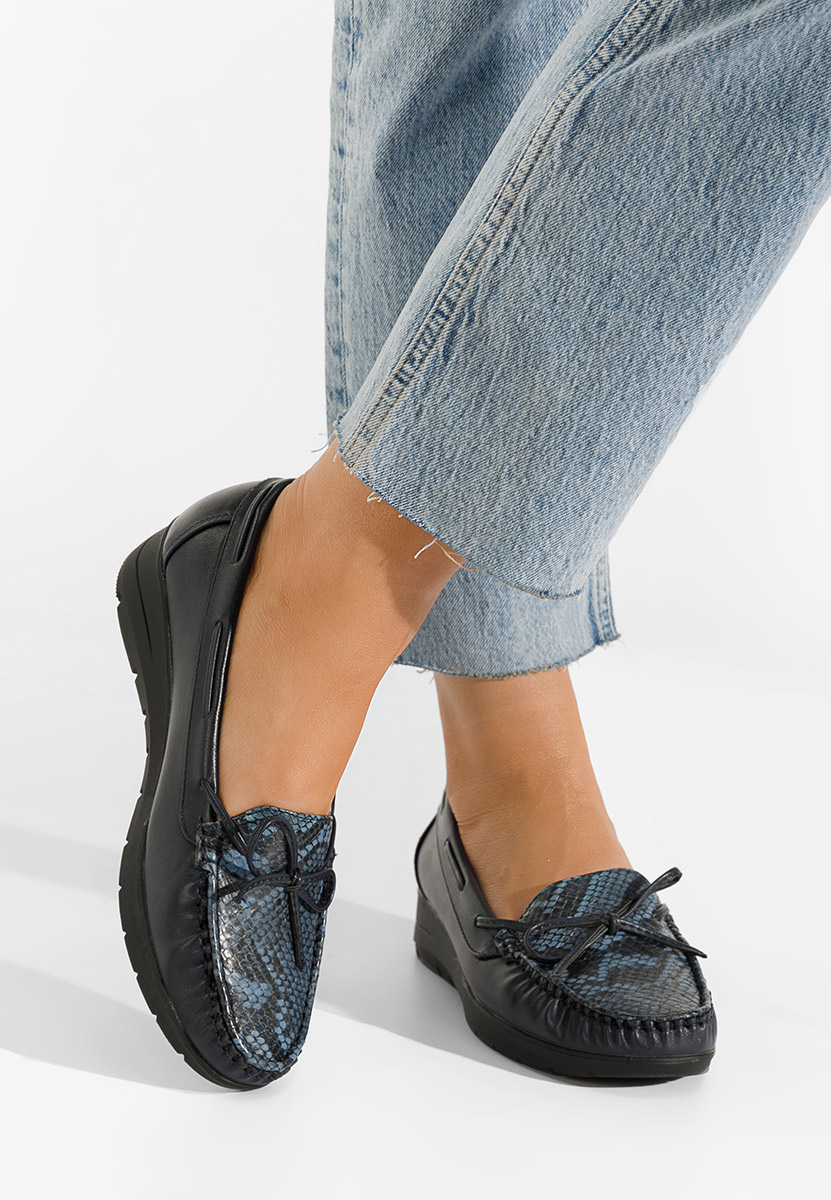 Mocasini dama Eneida navy