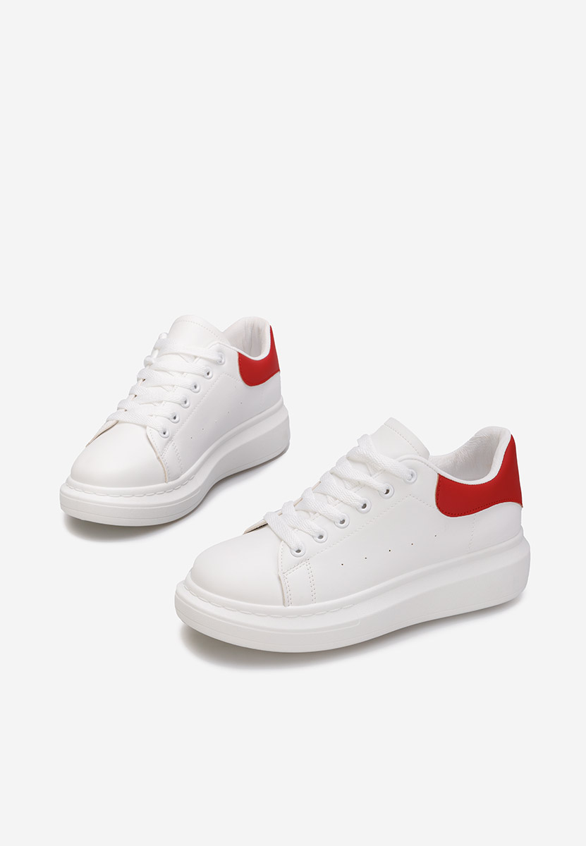 Sneakers cu platformă Ardeea albi V4