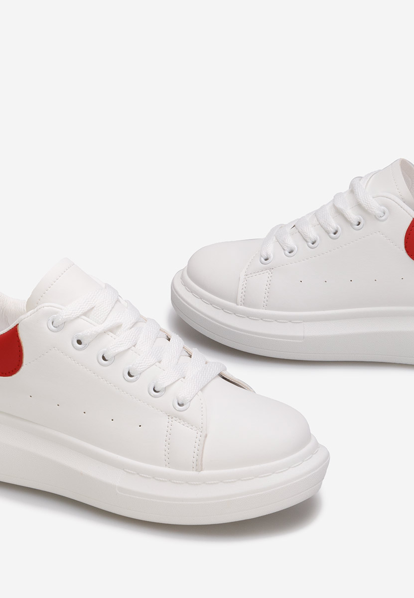 Sneakers cu platformă Ardeea albi V4