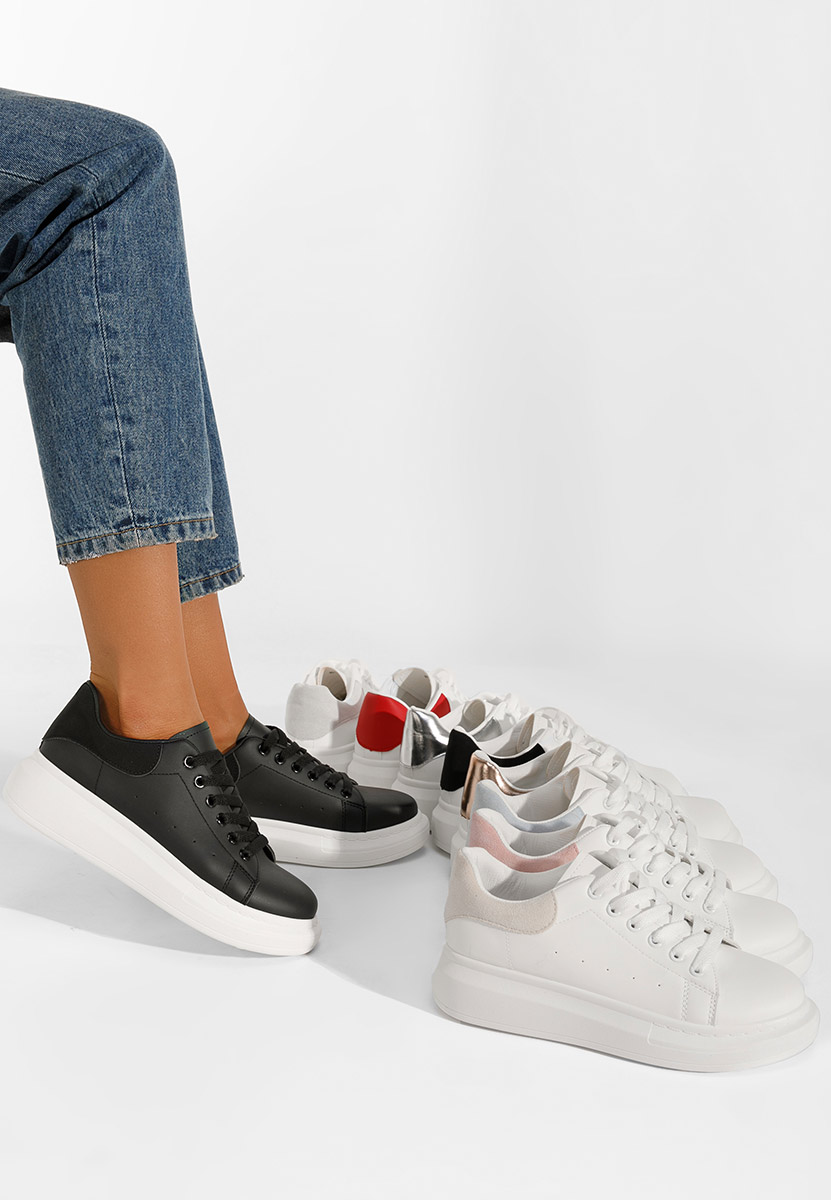 Sneakers cu platformă Ardeea albi V4